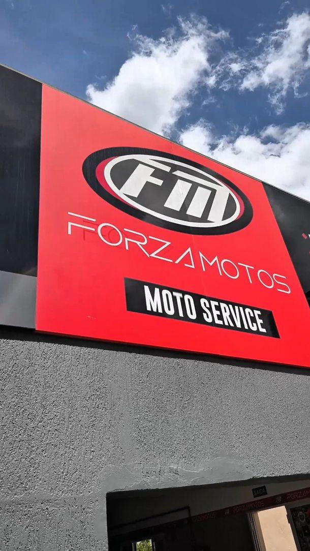Fachada Forza Motos — Moto Service Campinas