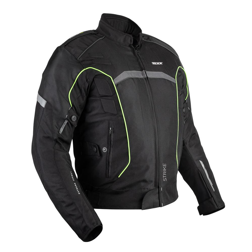 Jaqueta Texx New Strike V2 Masculina Preta E Verde