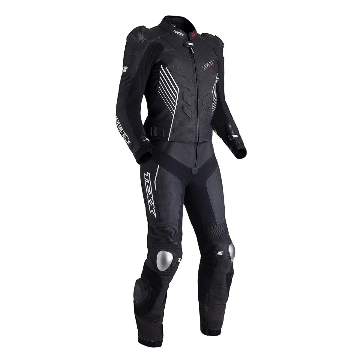 Macacao Texx 2 Pecas Pista Preto Cinza E Preto