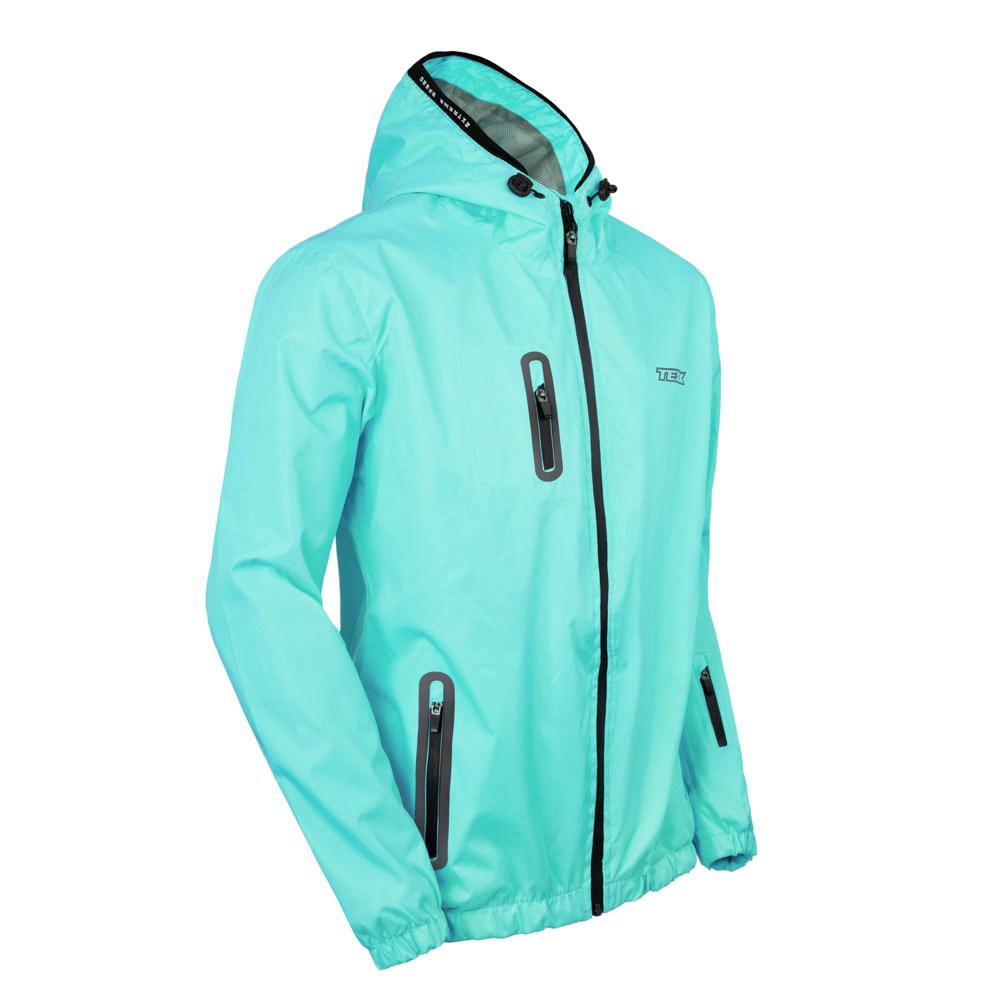 Jaqueta Texx Corta Vento Neon V2 Azul Clar