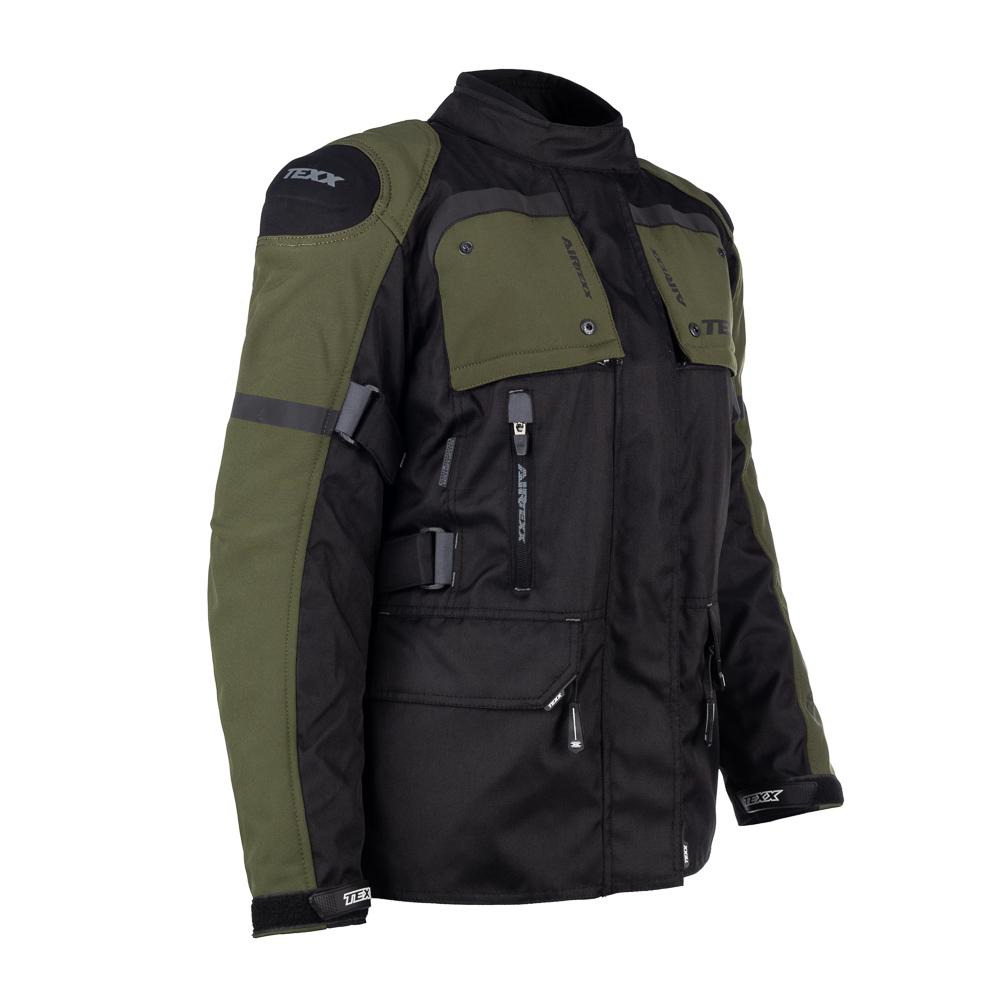 Jaqueta Texx Armor Lady Feminina Preta e Verde