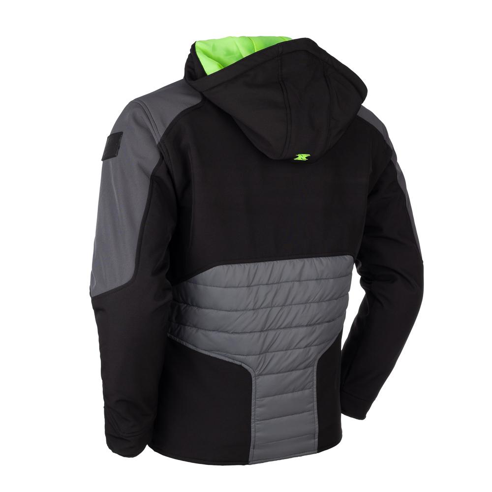 Jaqueta Texx Miami Cinza Preta Verde
