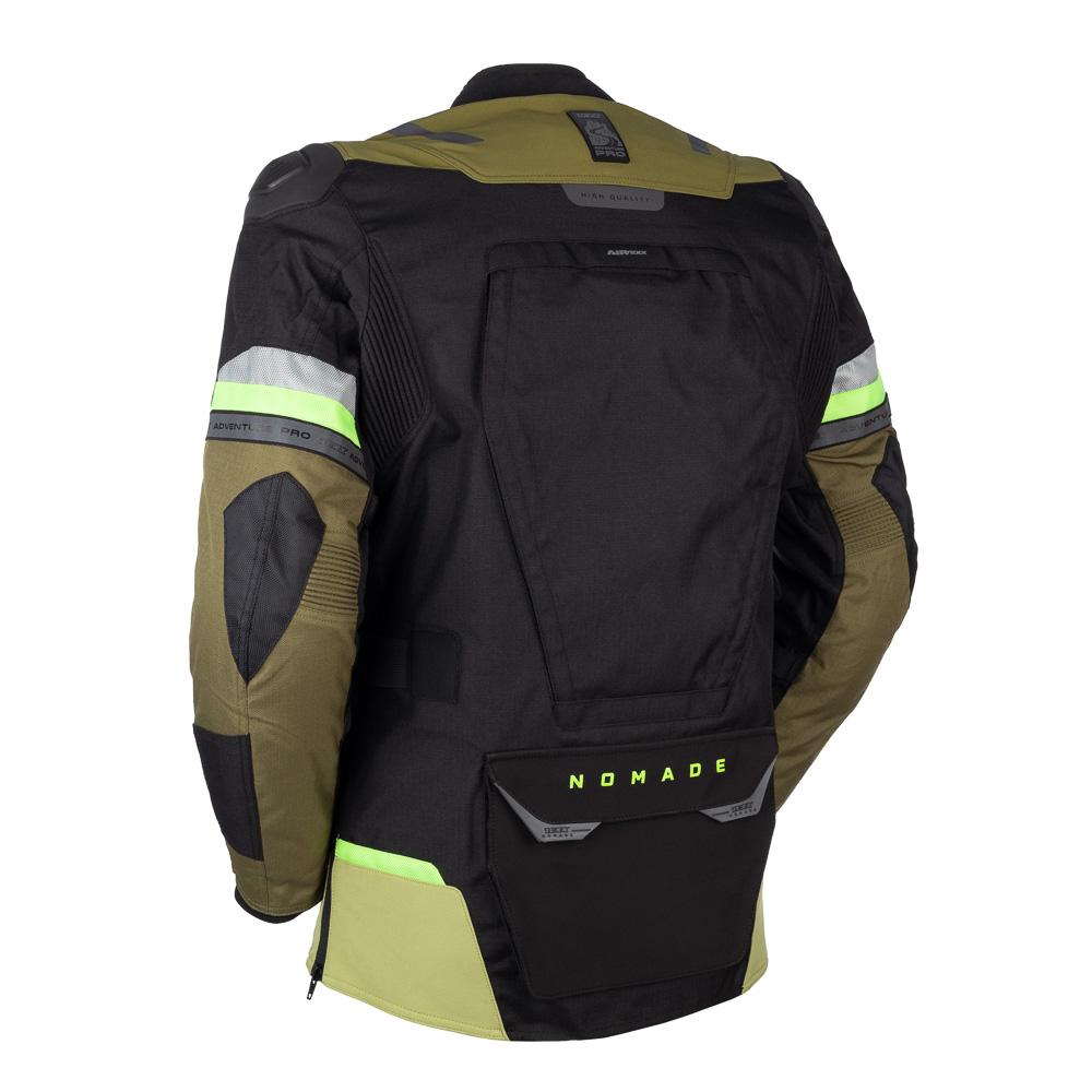 Jaqueta Texx Nomade Masculina Preta e Verde