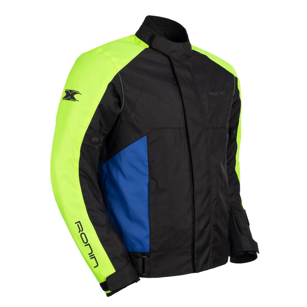 Jaqueta Texx Ronin V2 Masculina Preta Verde Azul