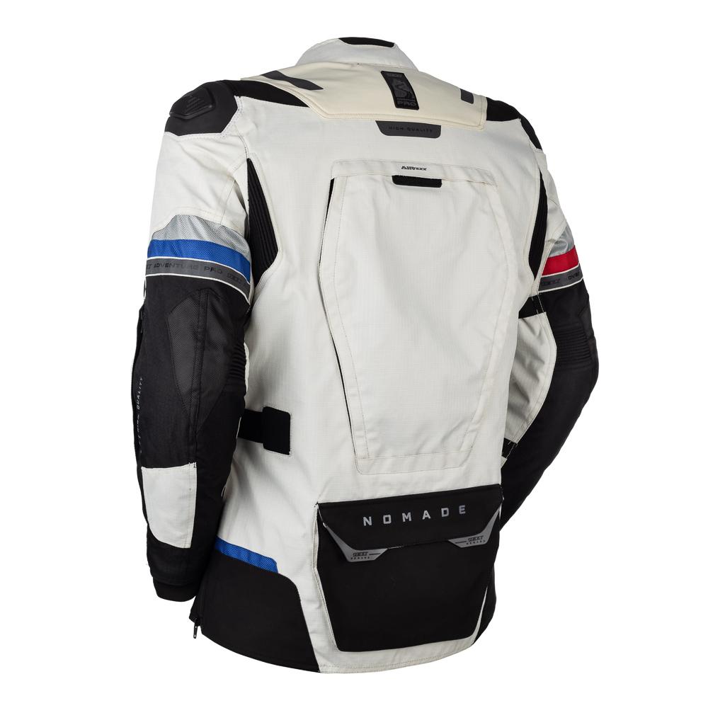 Jaqueta Texx Nomade Masculina Branca Azul Vermelha
