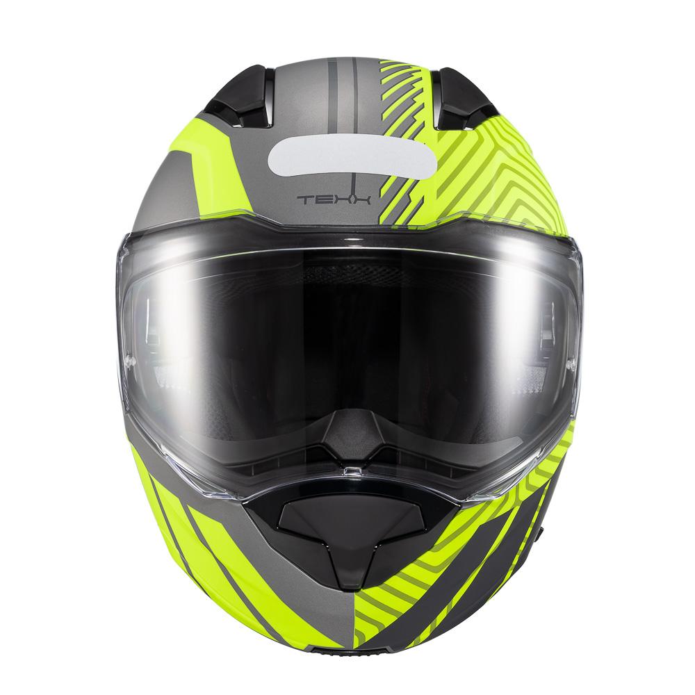 Capacete Texx Escam Kratos Cyber Cinz Verd Fosc