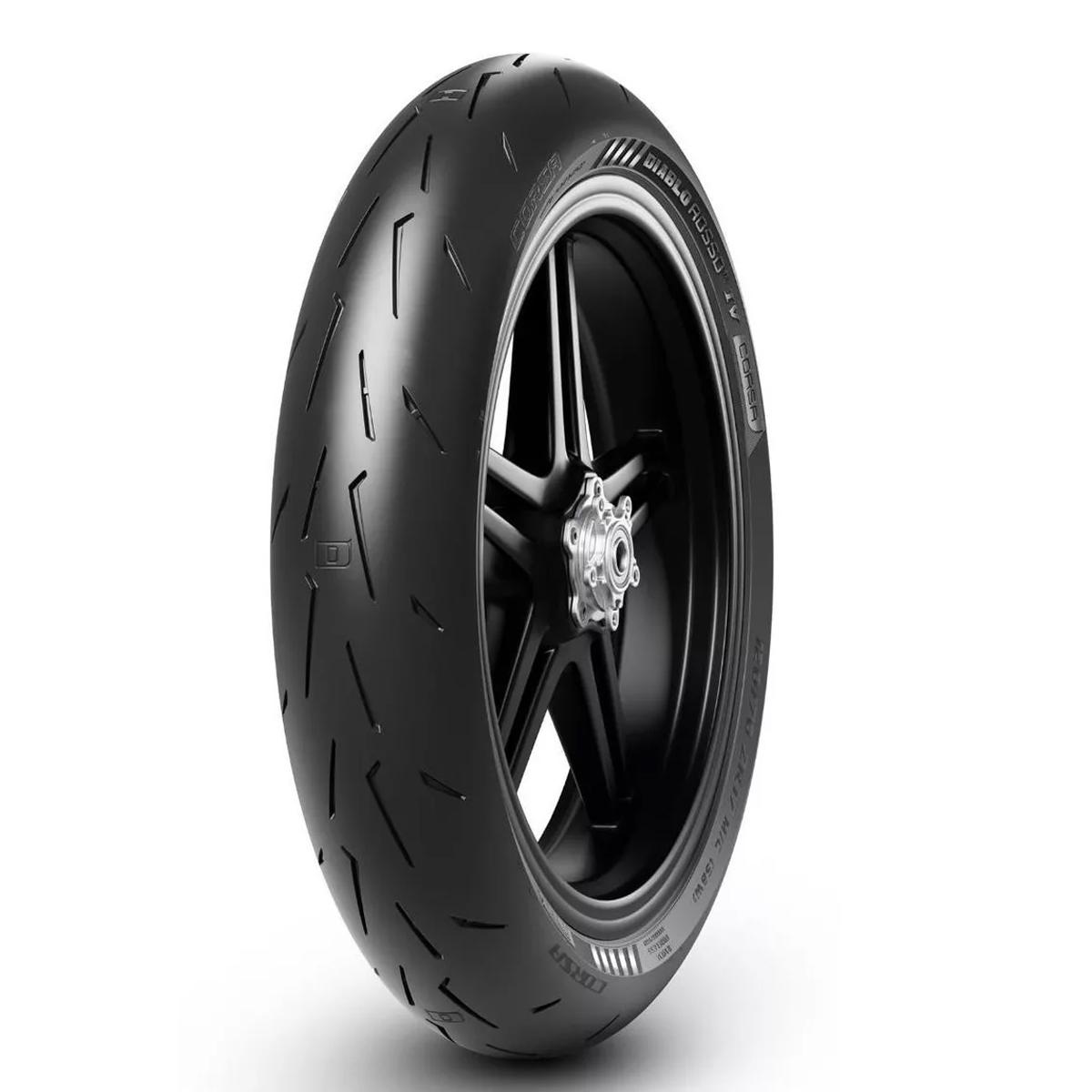 PNEU PIRELLI DIABLO ROSSO IV CORSA 120/70R17 58W