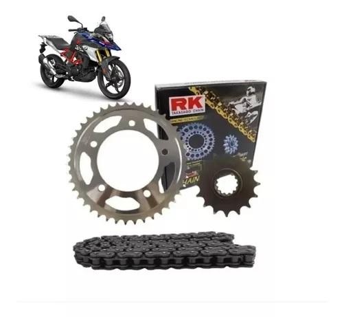 KIT TRANSM G310GS 2016-20 42D/16D/520ELO112L REBITE RK C/RET Ref: 21010093 Marca: RK ORIGINAL